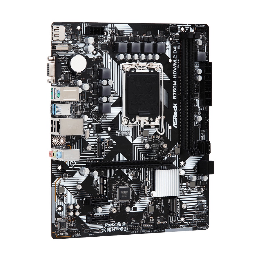 ASRock B760M-HDV/M.2 D4 (LGA1700, B760, DDR4, USB3.2, SATA3)