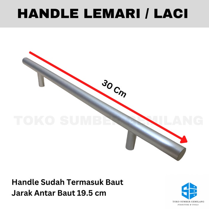 Handle Lemari / Handle Lemari Minimalis / Handle / Handle Bambu 300