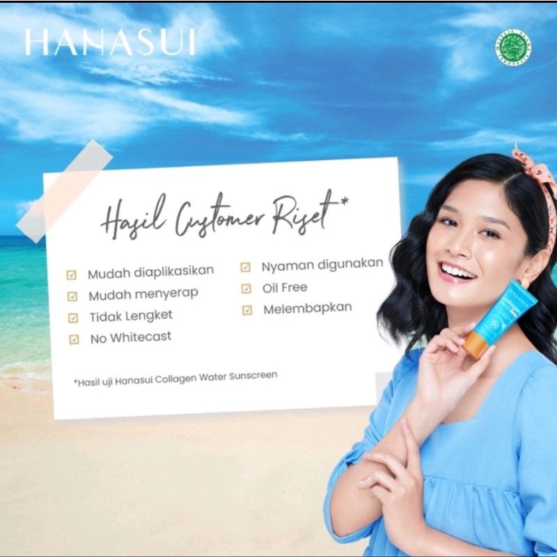 Hanasui collagen water sunscreen spf 50pa++++ | Spf 30 PA+++ | Hanasui Sunscreen