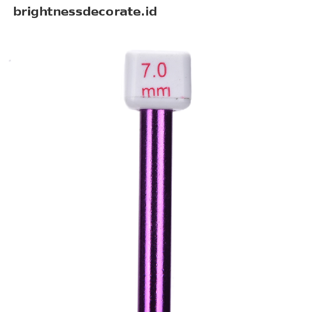 [Birth] 11pcs 10.6 &quot;Beberapa Warna Aluminium Tunisia/Kait Crochet Afghanistan s 2- 8mm [ID]