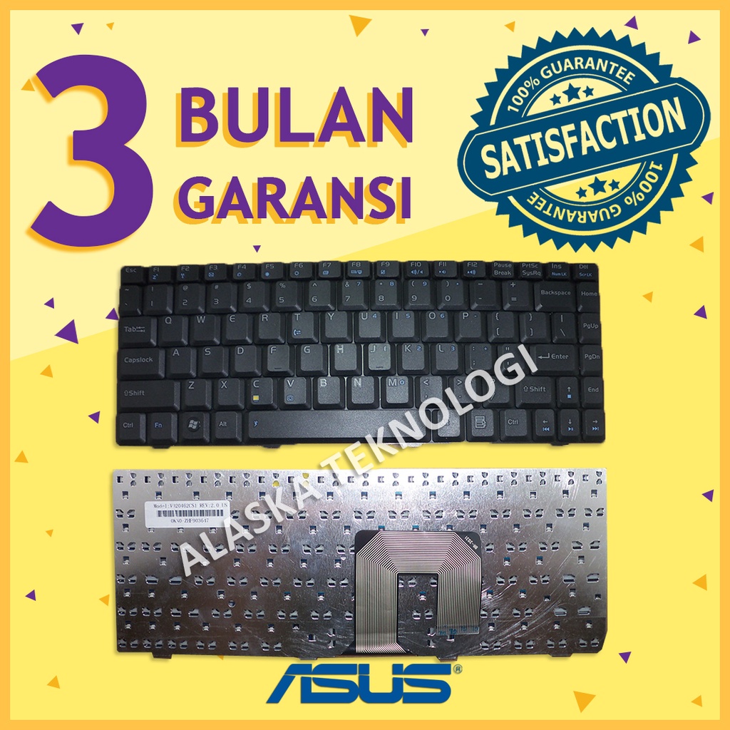 Keyboard Laptop Asus F6 F6A F6E F6H F6S F6V F6VE F9 F9D F9DC F9E F9F F9G F9J F9JE F9S F9SG U3S U6S X