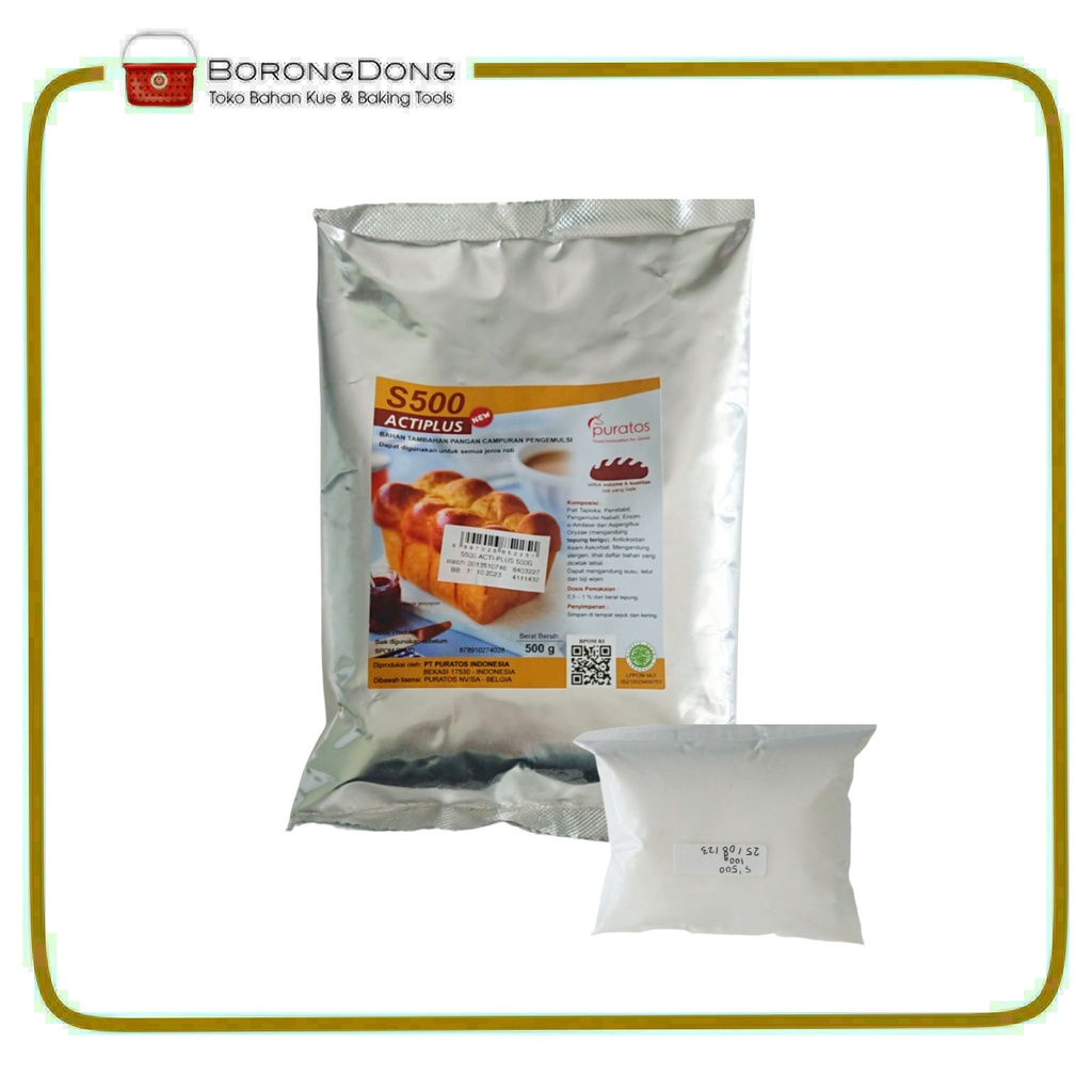 

Puratos S500 Actiplus (Repack 100 gram) - Bread Improver