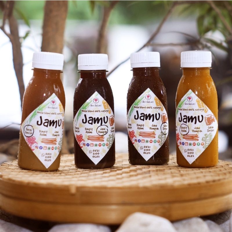 

Jamu 120ml - Beras Kencur / Kunyit Asem / Jahe Rempah