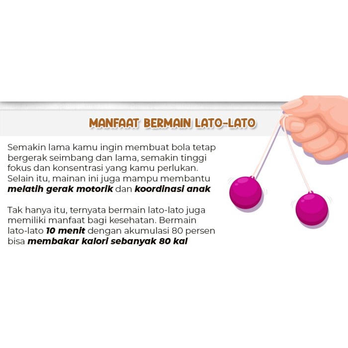 Mainan Latto Latto Lato Lato Tek Tek Etek Etek lotto lotto 4cm Cerah