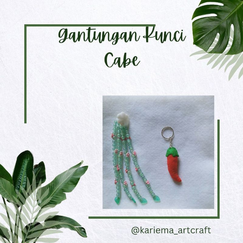 Gantungan Kunci Cabe