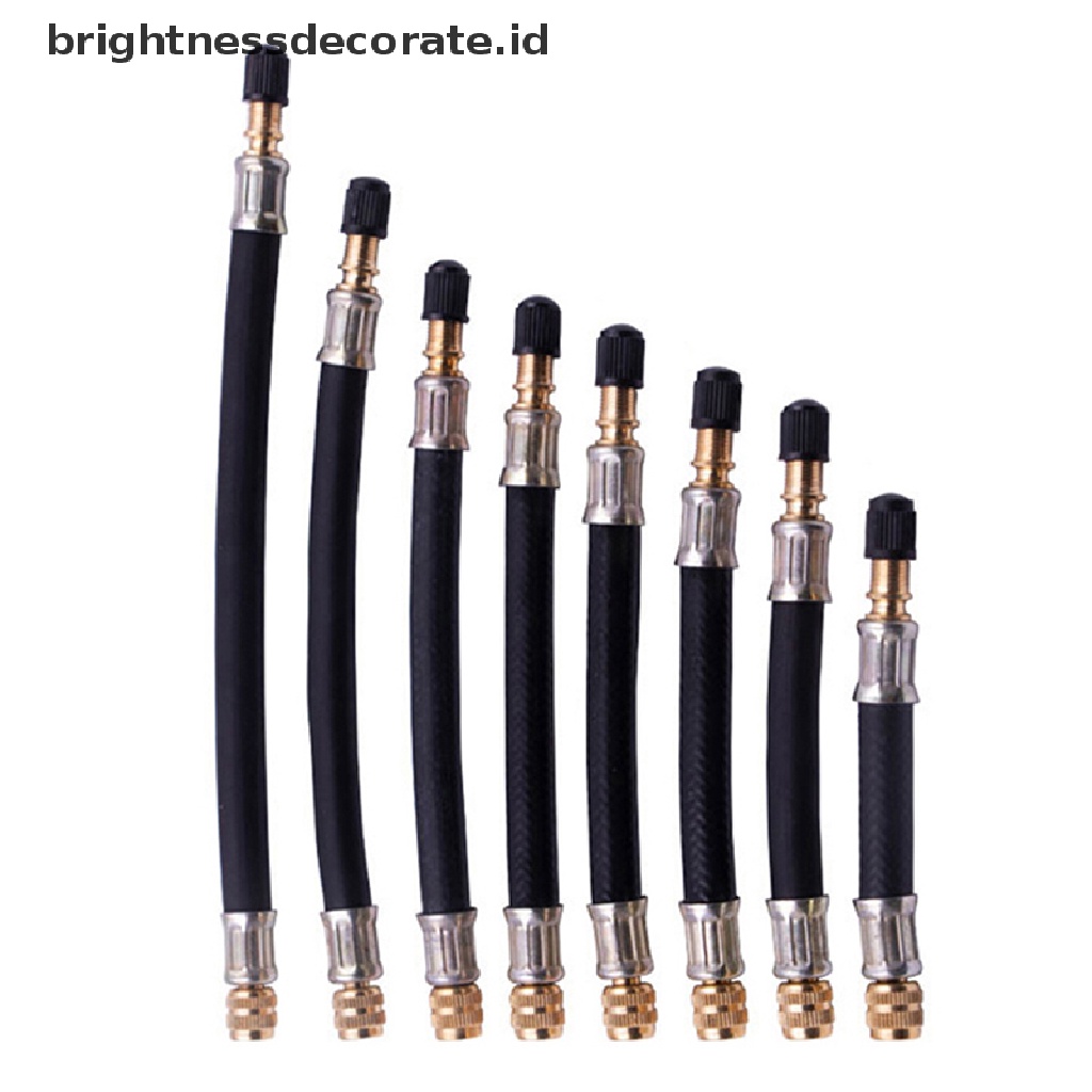 [Birth] 1pc Adaptor Katup Selang Karet Ekstensi Pompa Ban Tabung Fleksibel [ID]