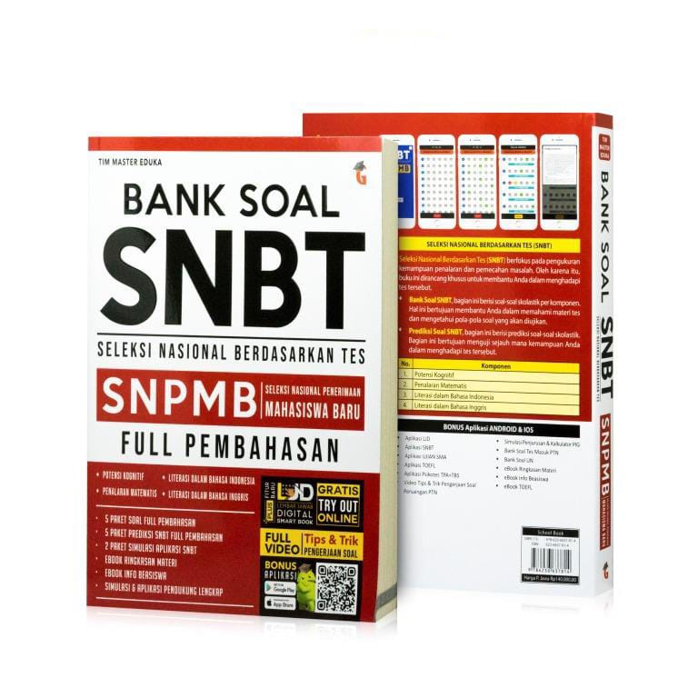 Buku SNBT - Buku SBMPTN - Buku TPS - Bank Soal SNBT 2023