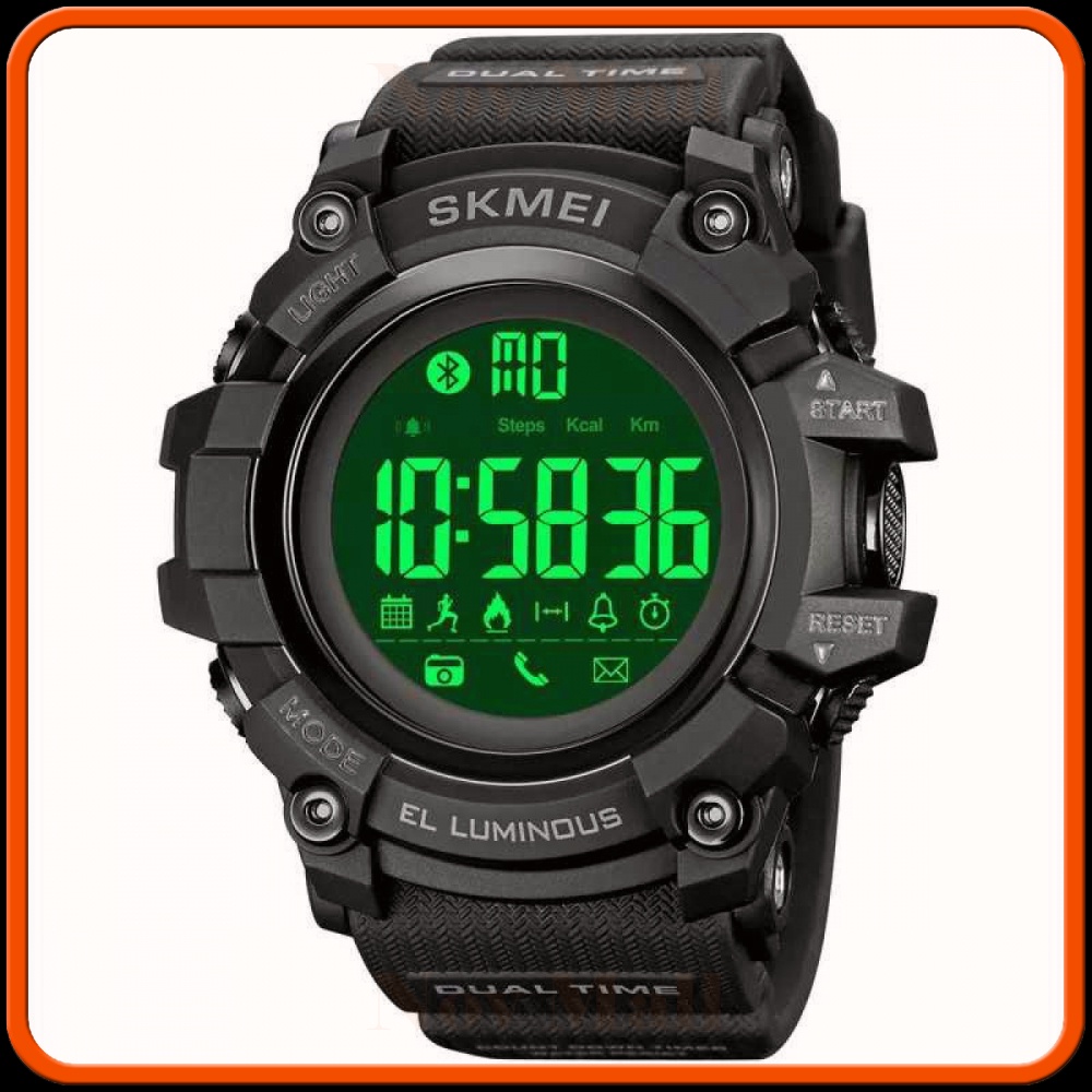 SKMEI Jam Tangan Digital Pria Bluetooth Sport Smart Watch - 2053