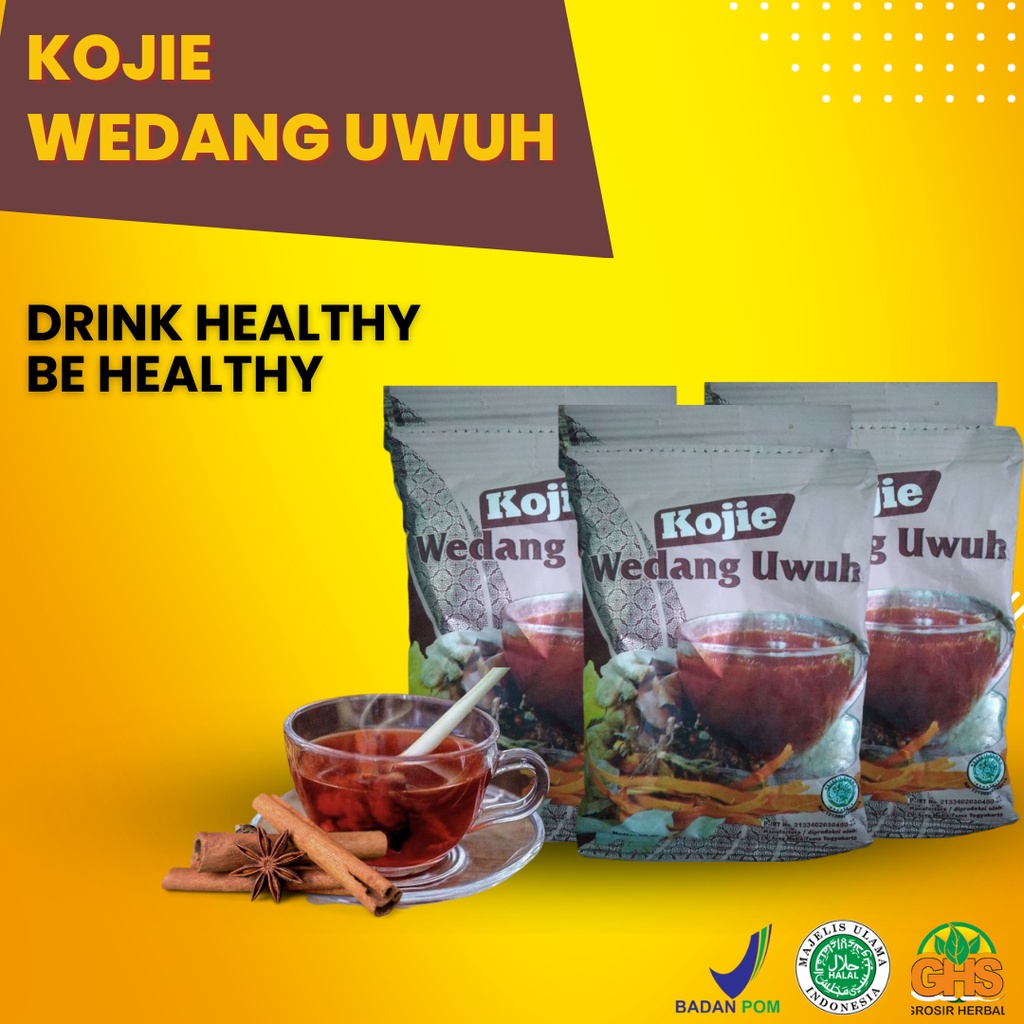 

wedang uwuh kojie 1 renteng Wedang Tradisional daun cengkeh Daun pala kayu secang cengkeh Jahe Gula Dan rempah lainya