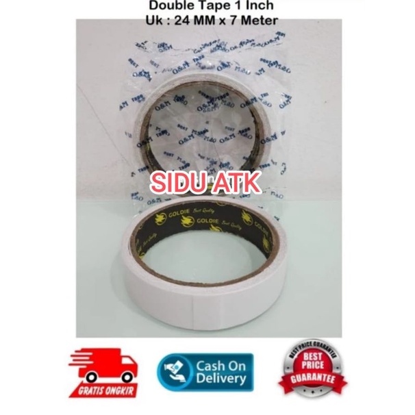 

Double Tape Ekonomis 1 Inch (24mm)