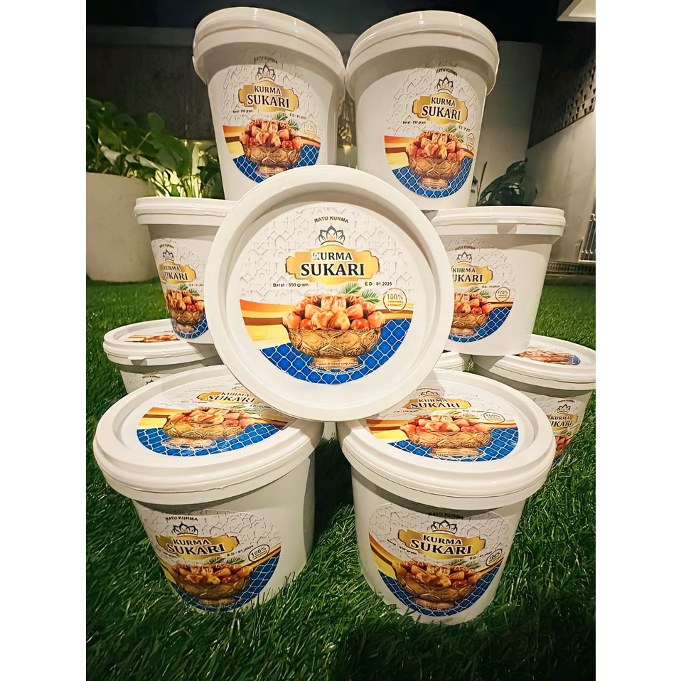 KURMA PREMIUM SUKARI 850gr Al Qassim kurma lembut daging tebal