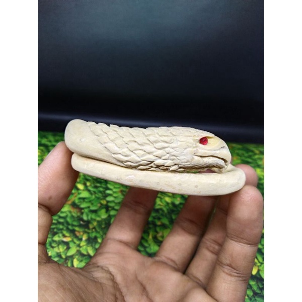 GELANG AKAR BAHAR PUTIH SALJU,UKIR ELANG