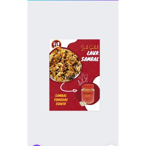 

Lauk Sambal Ayam Suwir - sambal pedas sambal botol 150g / 200ml