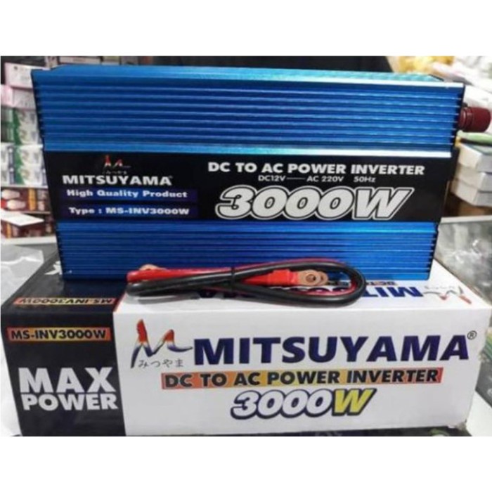 Power Inverter Dc To Ac 3000 Watt Inverter Mitsuyama 3000W Ms-Inv3000