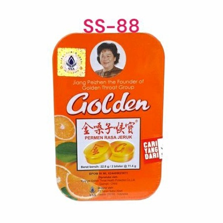 

GOLDEN THROAT LOZENGE ~ RASA JERUK