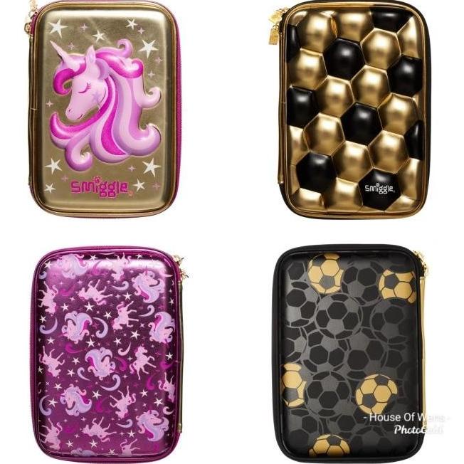 

SMIGGLE GOLD HARDTOP PENCIL CASE - TEMPAT PENSIL SMIGGLE UH654OIK