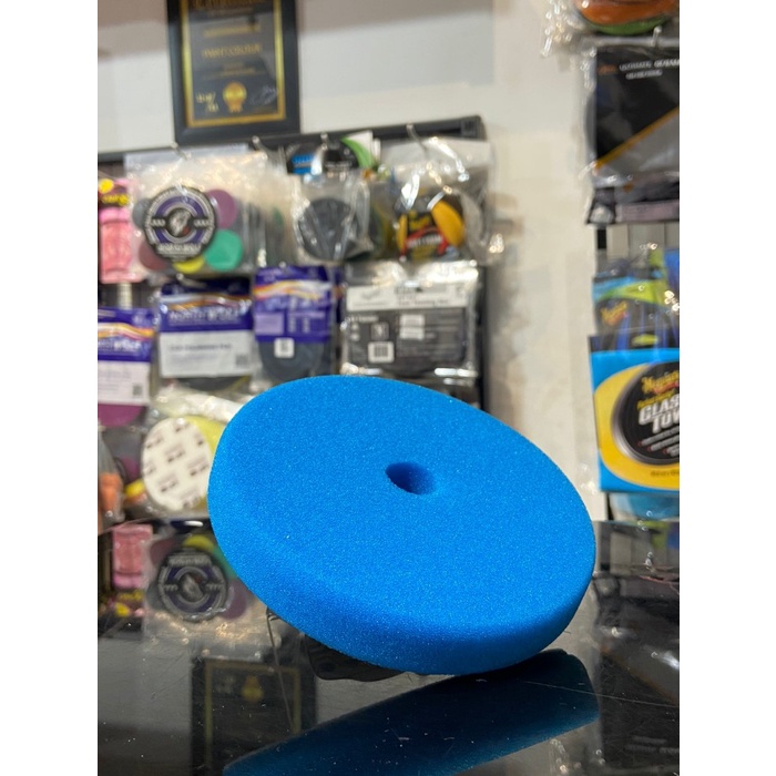 RUPES Rotary Foam Pad COARSE 5 inch BR150H Blue Busa Mesin Poles