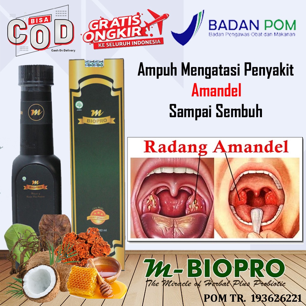 Jual Obat Amandel Paling Ampuh Amandel Bengkak Sulit Menelan Tonsilitis