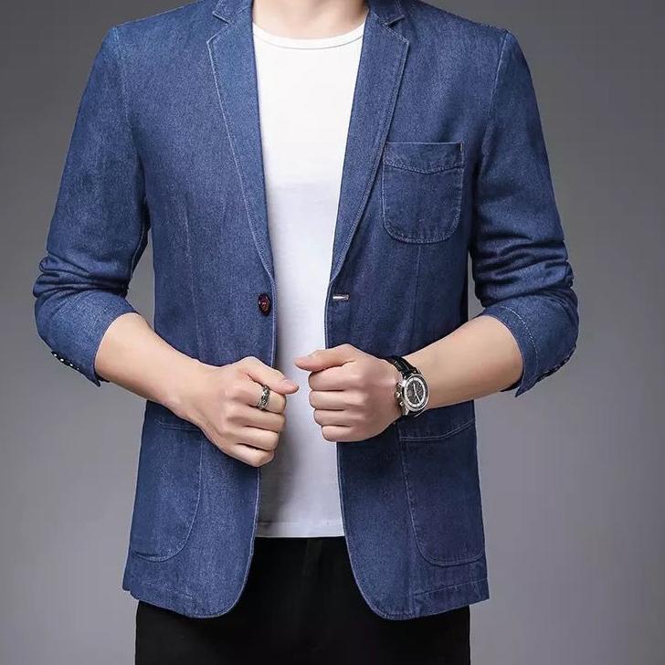 Promo | BMH|[blazer sean OT] blazer pria santai jeans