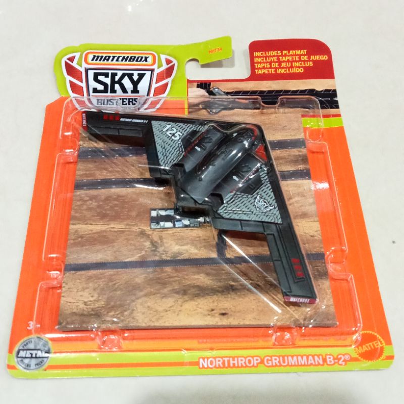 Lemeted Edition Matchbox Sky Busters Diecast.Pesawat Helikopter.Miniatur Pesawat Terbang.Helikopter.Ori Mattel