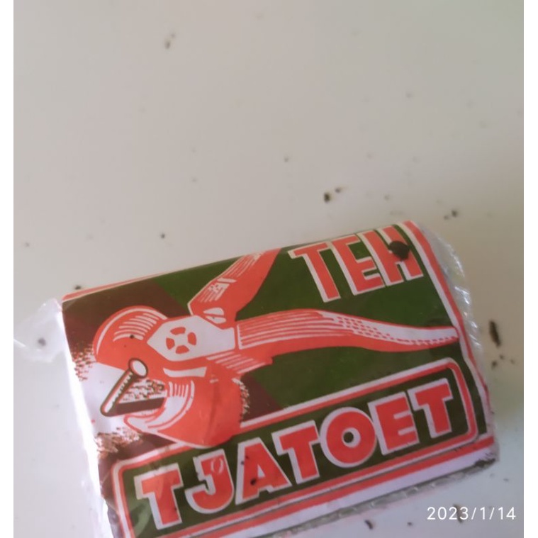 

teh tjatoet/teh tubruk tjatoet hijau/teh bubuk tjatoet/teh tjatoet 40gr/teh tjatoet kemasan kecil(40gr)