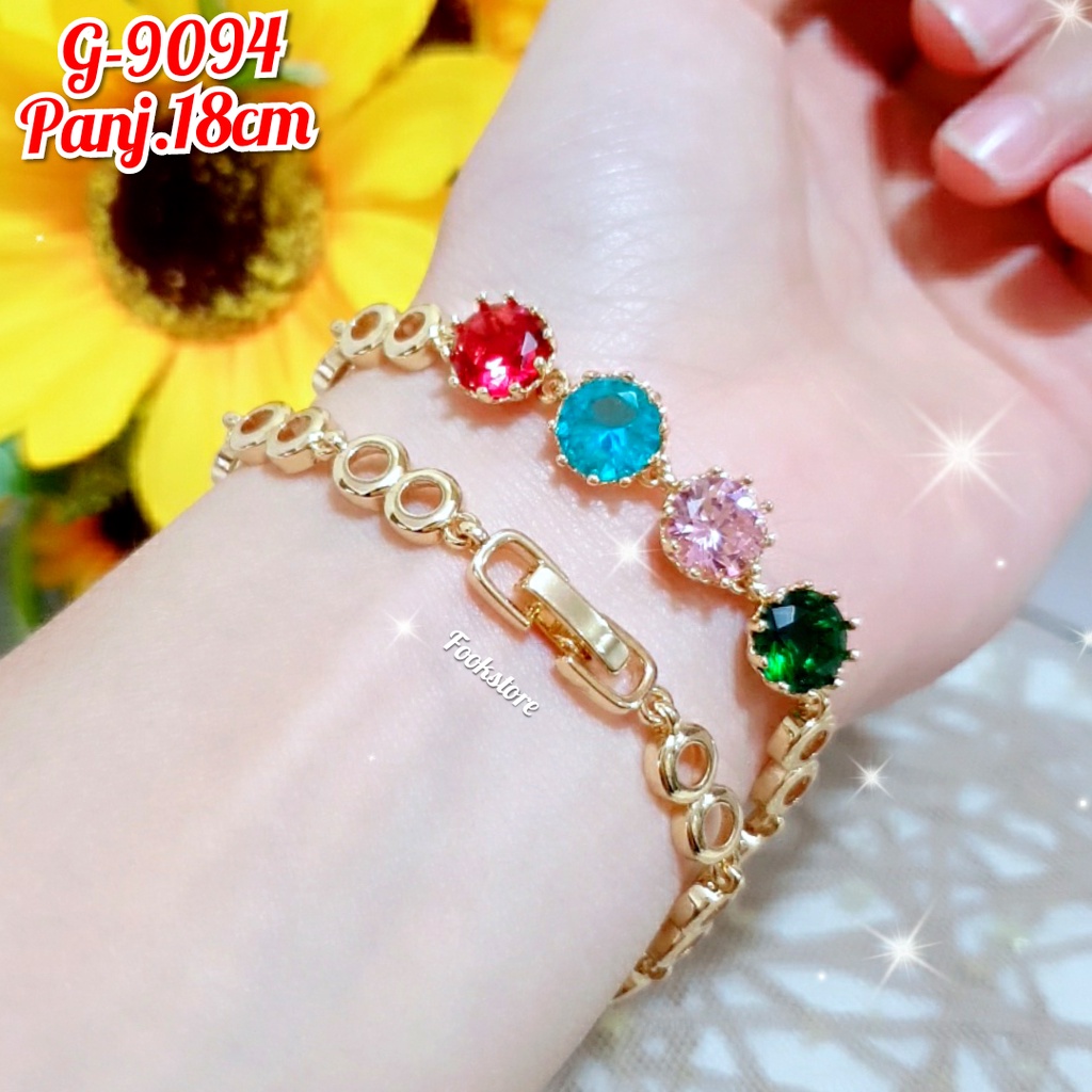 TERBARU Gelang Wanita 2 LAYER Fashion Korea