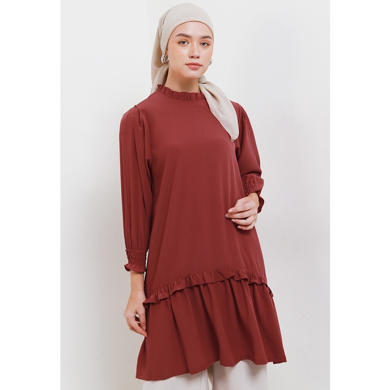 MFMW Natpoly Tunik Merah Bata
