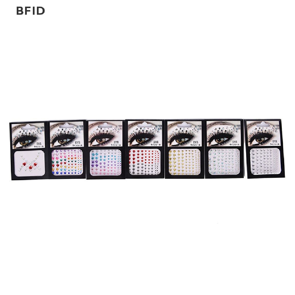 [BFID] New Jewel Eyes Makeup Crystal Eyes Stiker Tato Diamond Glitter Stiker Makeup [ID]