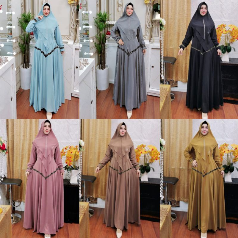ZASKIA SERIES BY FATIMAH (ready