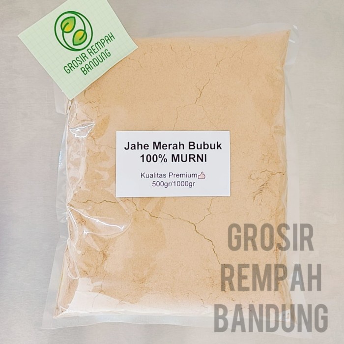 

Terlaris ✨ - jahe Merah Bubuk Murni / Rempah / Kualitas Terbaik - 500gr 2.1.23