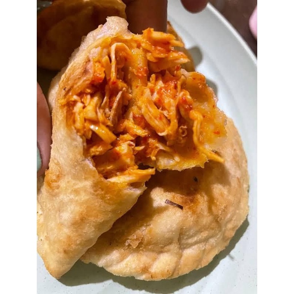 

Cireng mercon / cireng isi ayam suir pedas