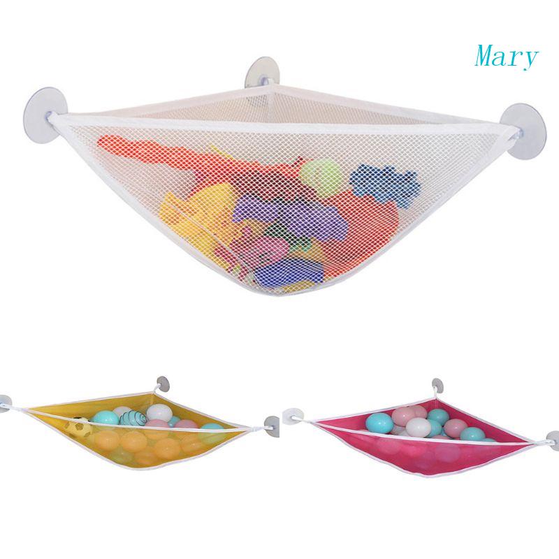 Mary Home Kamar Mandi Anak Anak Jaring Sedot Bak Mesh Bag PVC Buatan Perlengkapan Tahan Lama