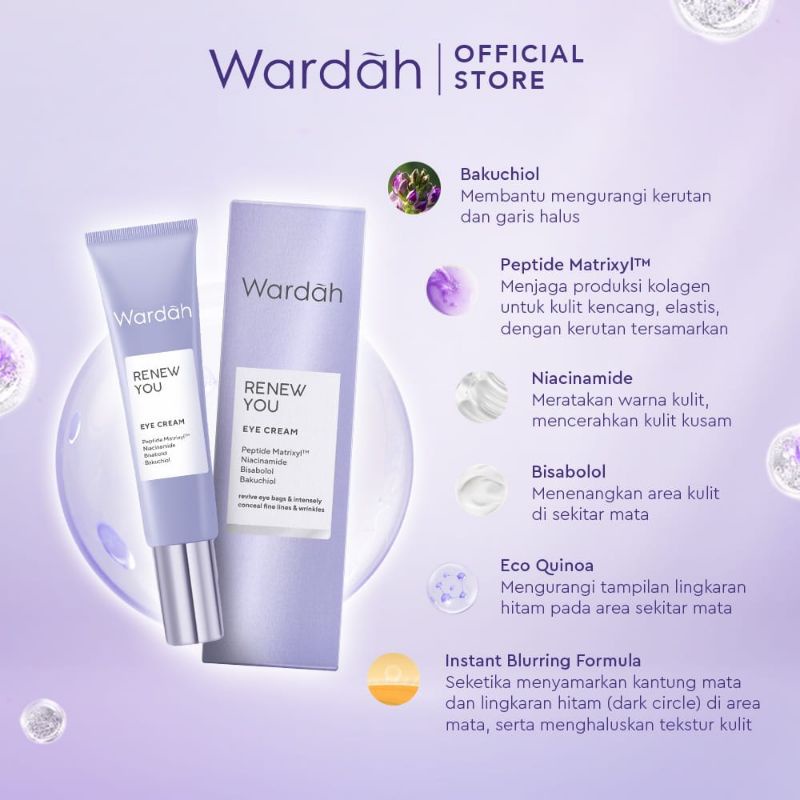 Wardah Renew You Anti Aging Eye Cream 10ml