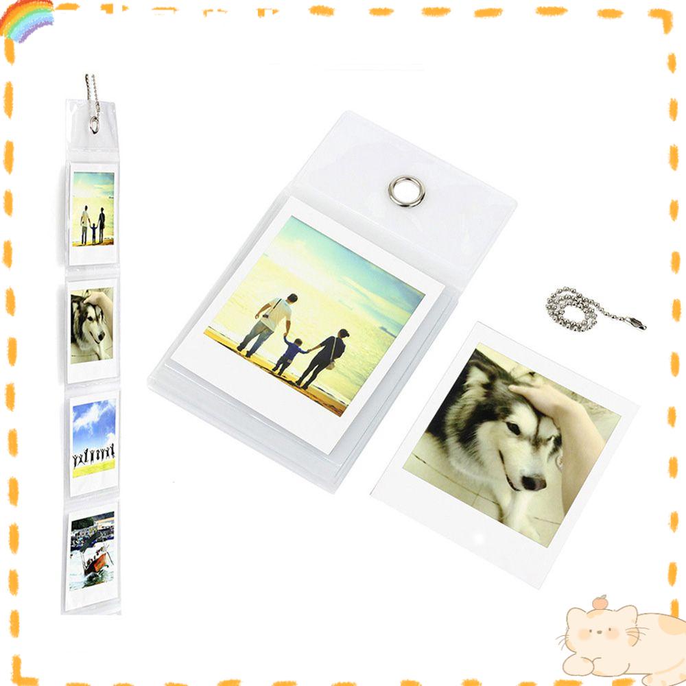 Solighter 3Pcs Gantung Album Dinding Indah Holder Gambar Organizer Buku Kartu Nama