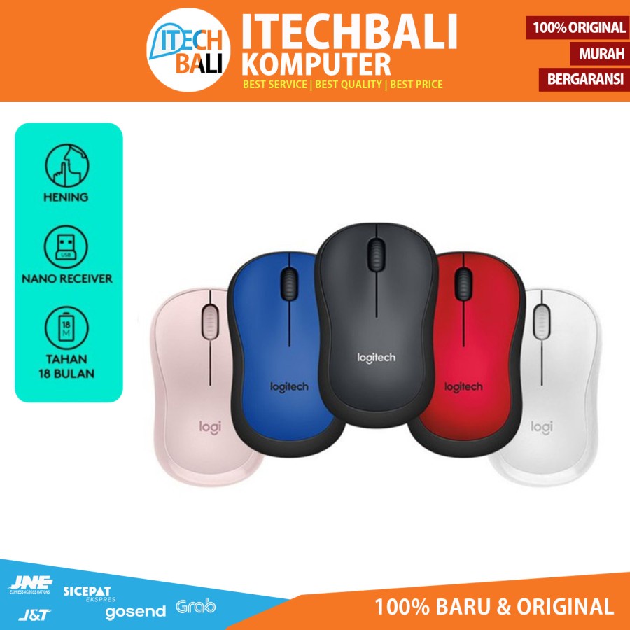 Mouse LOGITECH M221 Silent Wireless | ITECHBALI