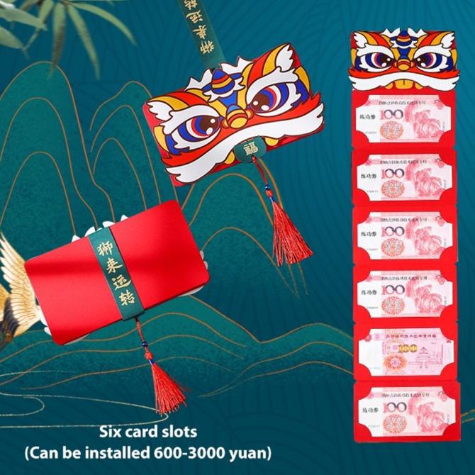 

NEW YEAR S GOODS AMPLOP ANGPAO TAHUNCINA IMLEK 2022 WARNA MERAH RG64654T