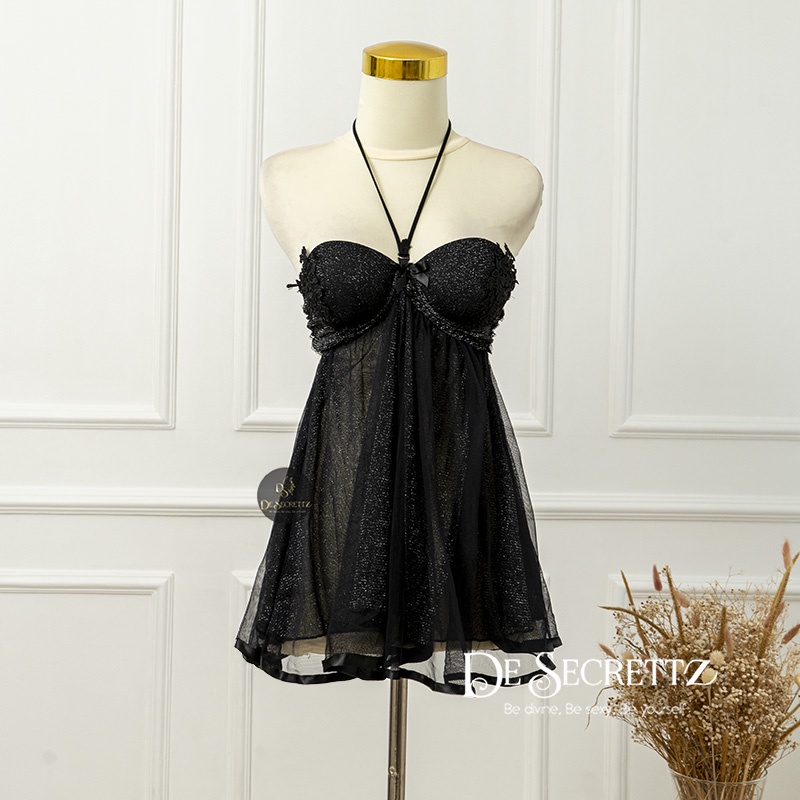 DeSecrettz KELLY Lingerie Sexy With Push Up Bra Includes G-String