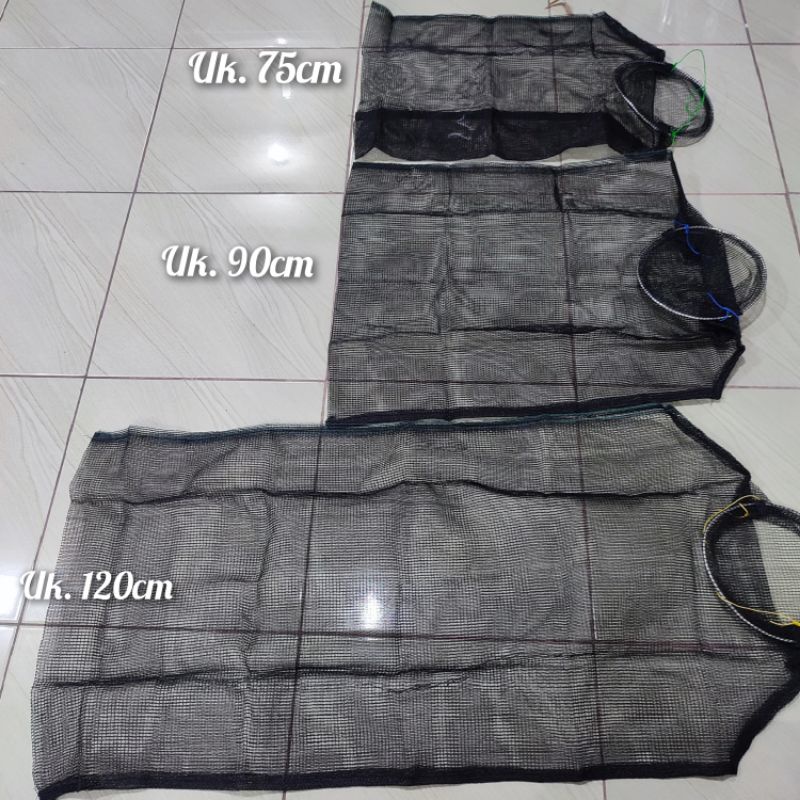 korang/tempat ikan ukuran(60cm) (80cm)(100)(120cm) hitam