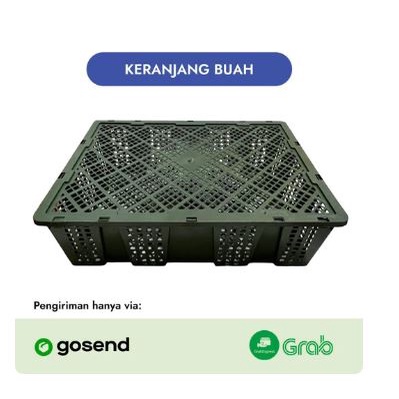 KERANJANG BUAH/ KERANJANG SERBAGUNA DENGAN TUTUP