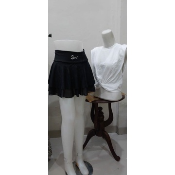 baju senam set rok pdk