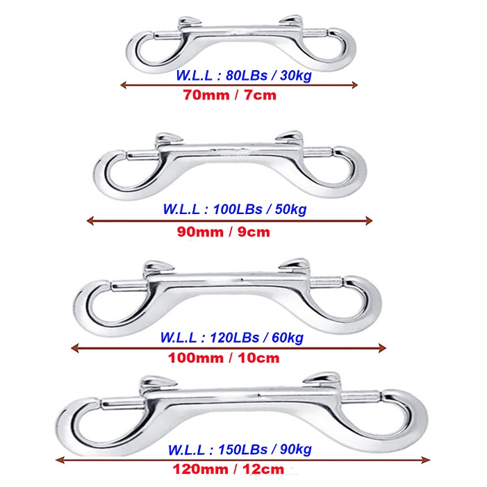gantungan Lingkaran Bulat Carabiner Camping Spring Snap Klip Hook