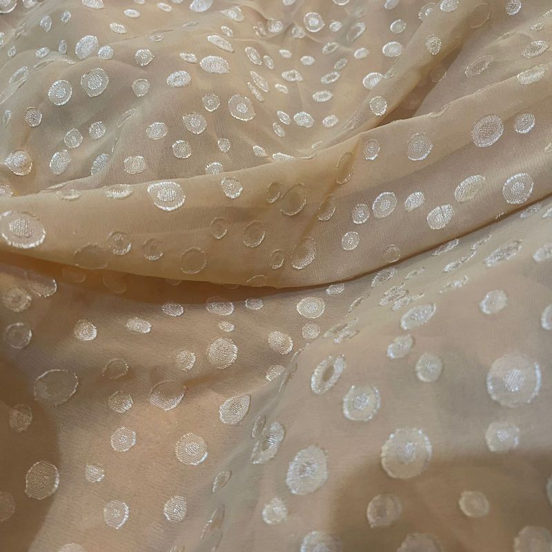 Kain ceruty rubiah dot - bahan kain meteran ceruty rubiah - kain rubiah volkadot