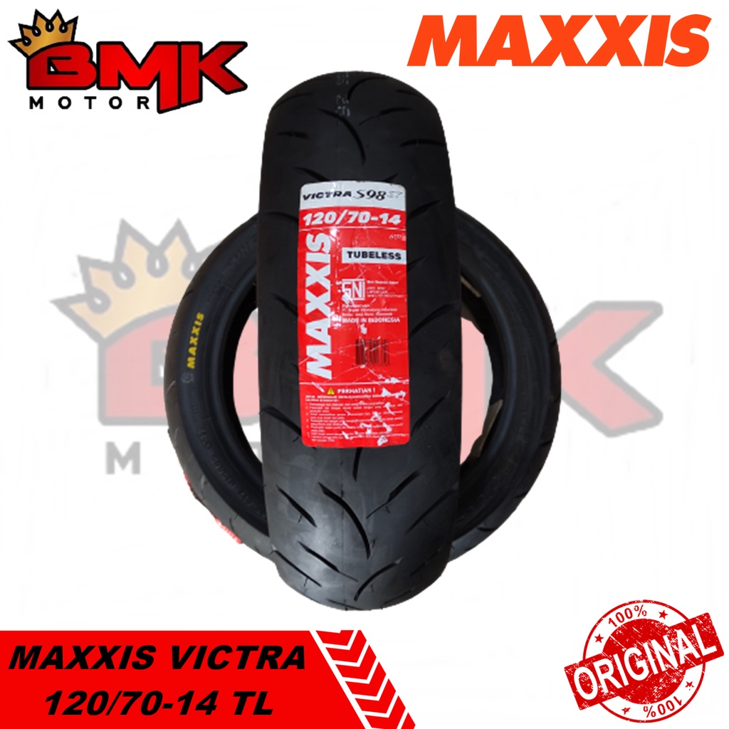 BAN MAXXIS VICTRA 120/70-14 BAN MOTOR TUBELESS