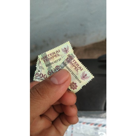 Materai 6000, Tahun 2016, 2017, 2018, 2019, 2020, 2021 (150 Pcs)