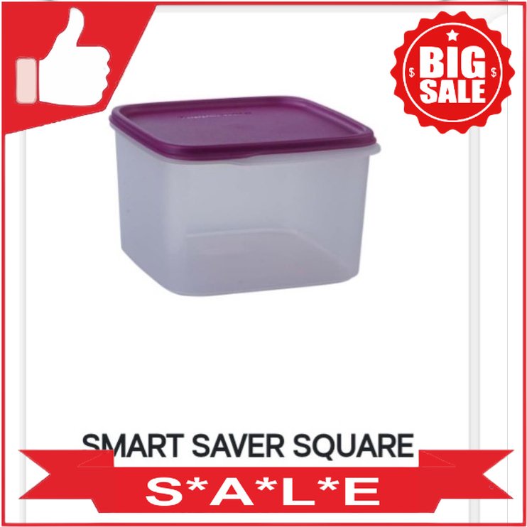 Tupperware SALE 50% Tupperware MM Square Smart Saver Square #2 UK 2.5L 1pc Tupperware Original