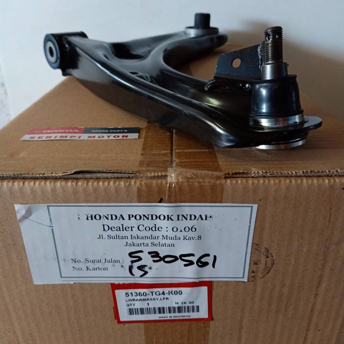 Lower arm depan kiri Mobilio Brio Original