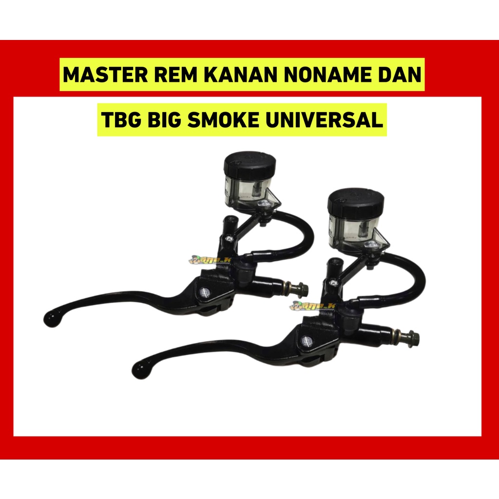 master rem noname  kanan no name set tabung SMOKE big universal