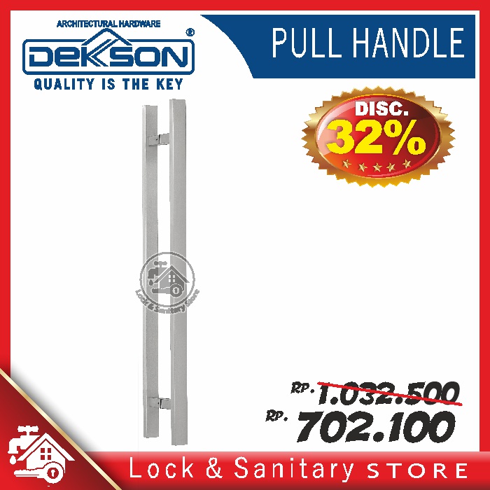 Pull Handle Pintu Dekkson PH DKS DL802 30-15-600 SQ SSS Handle Pintu