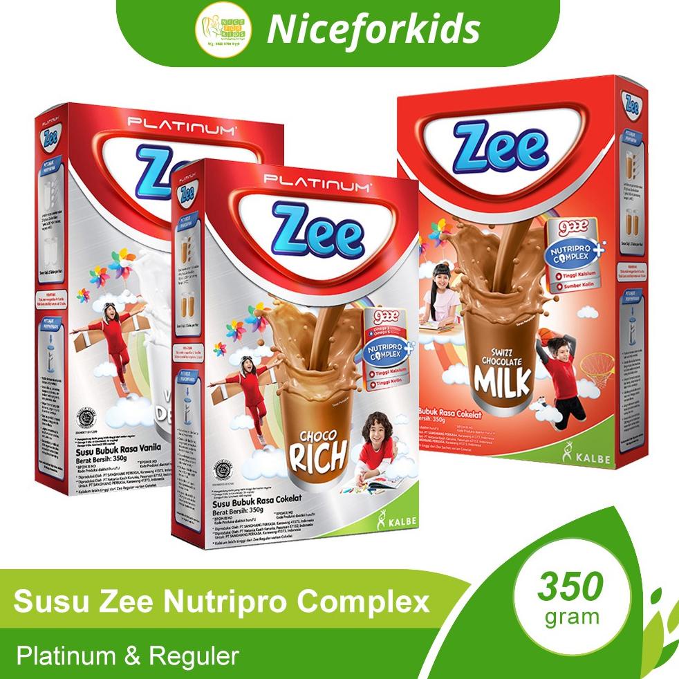 

42 Susu Zee Reguler & Platinum Zee Nutripro Complex Susu Peninggi Badan Anak Tinggi Kalsium 42