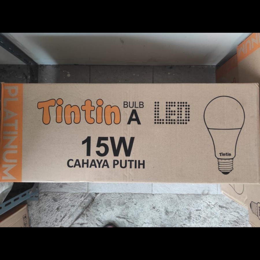 Bohlam LED TinTin Platinum 15 Watt Murah &amp; terang Lampu Hemat Energi